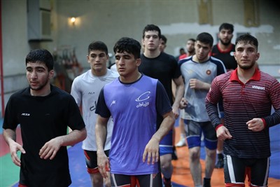 اردوی تیم ملی کشتی فرنگی جوانان / اهواز :